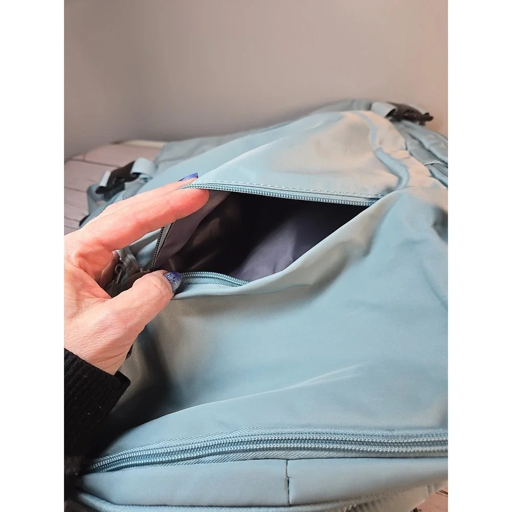 COMPUTER BACKPACK TSA APPROVED TRAVEL HIKING SPORTS WATERPROOF SEAFOAM GREEN NEW